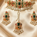 Royal Gardenia Choker Jewellery Set