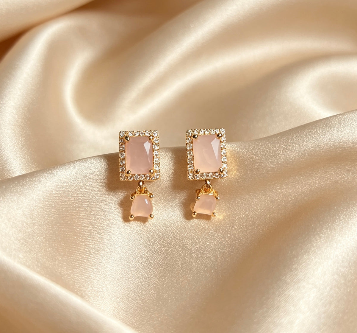 American Diamond Dainty Earrings