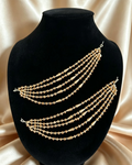 Five-Layer Pearl Saharay Earring Chains