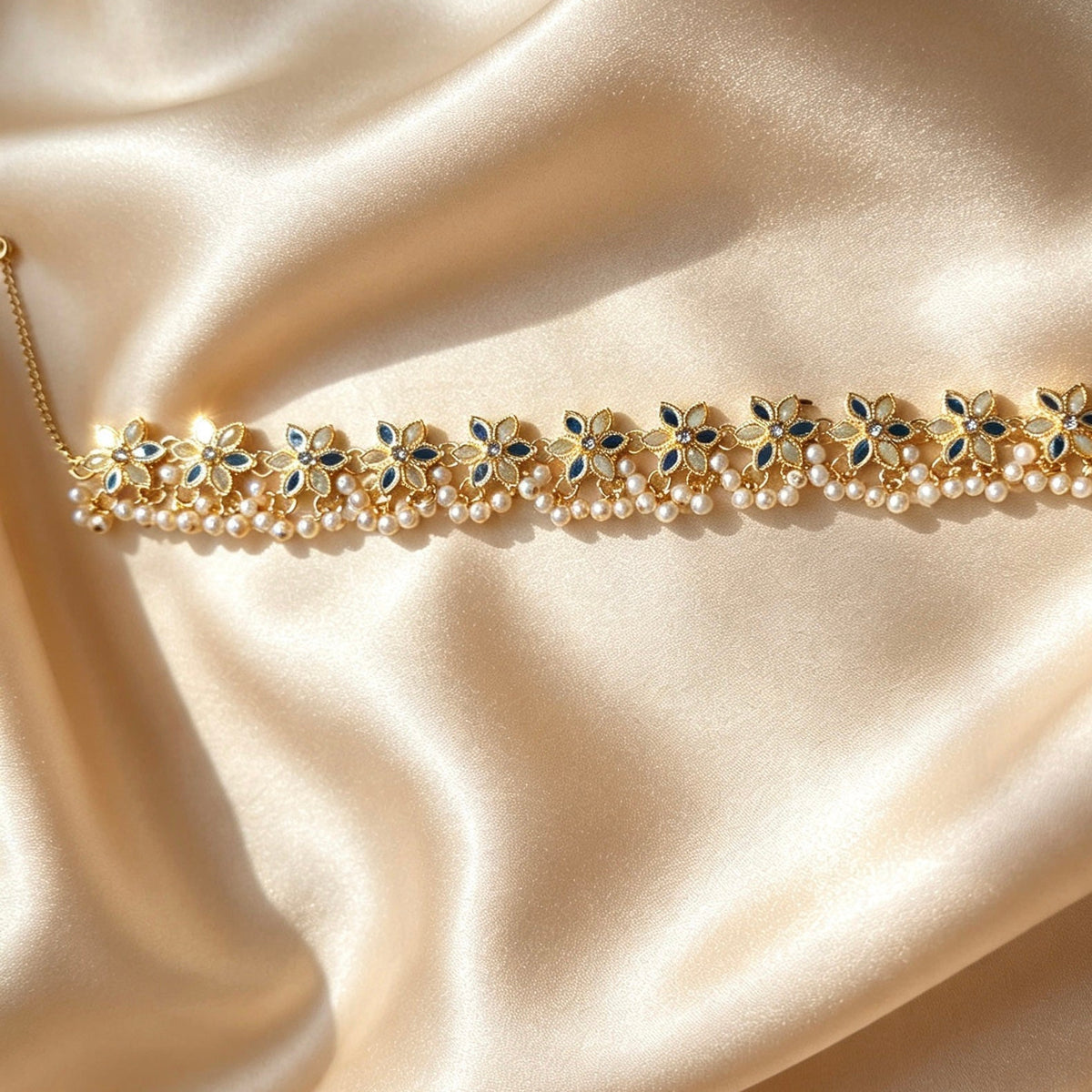 Floral Anklet