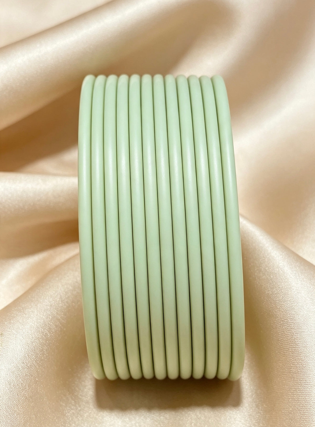 Matte Plain Coloured Bangles   2.8
