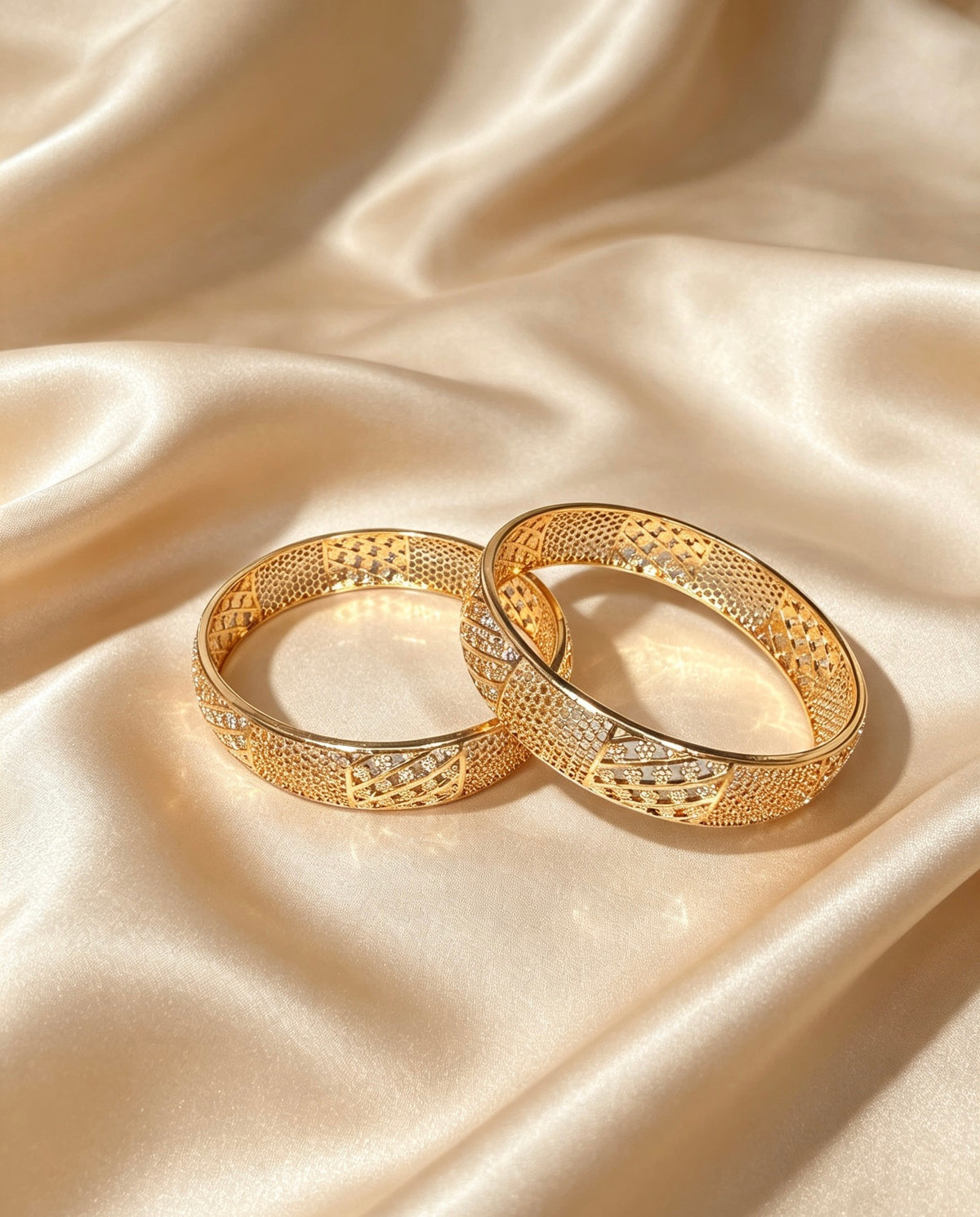 Gold Plated Bangles / Karay