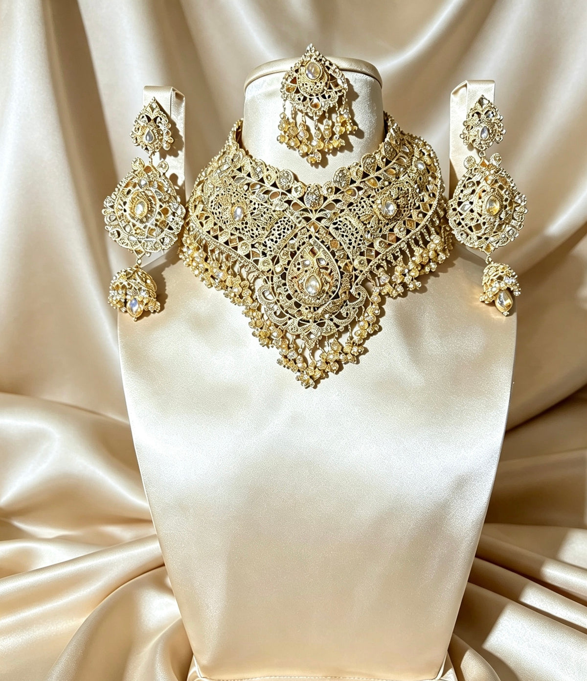 Rani Regal Gold Bridal Set