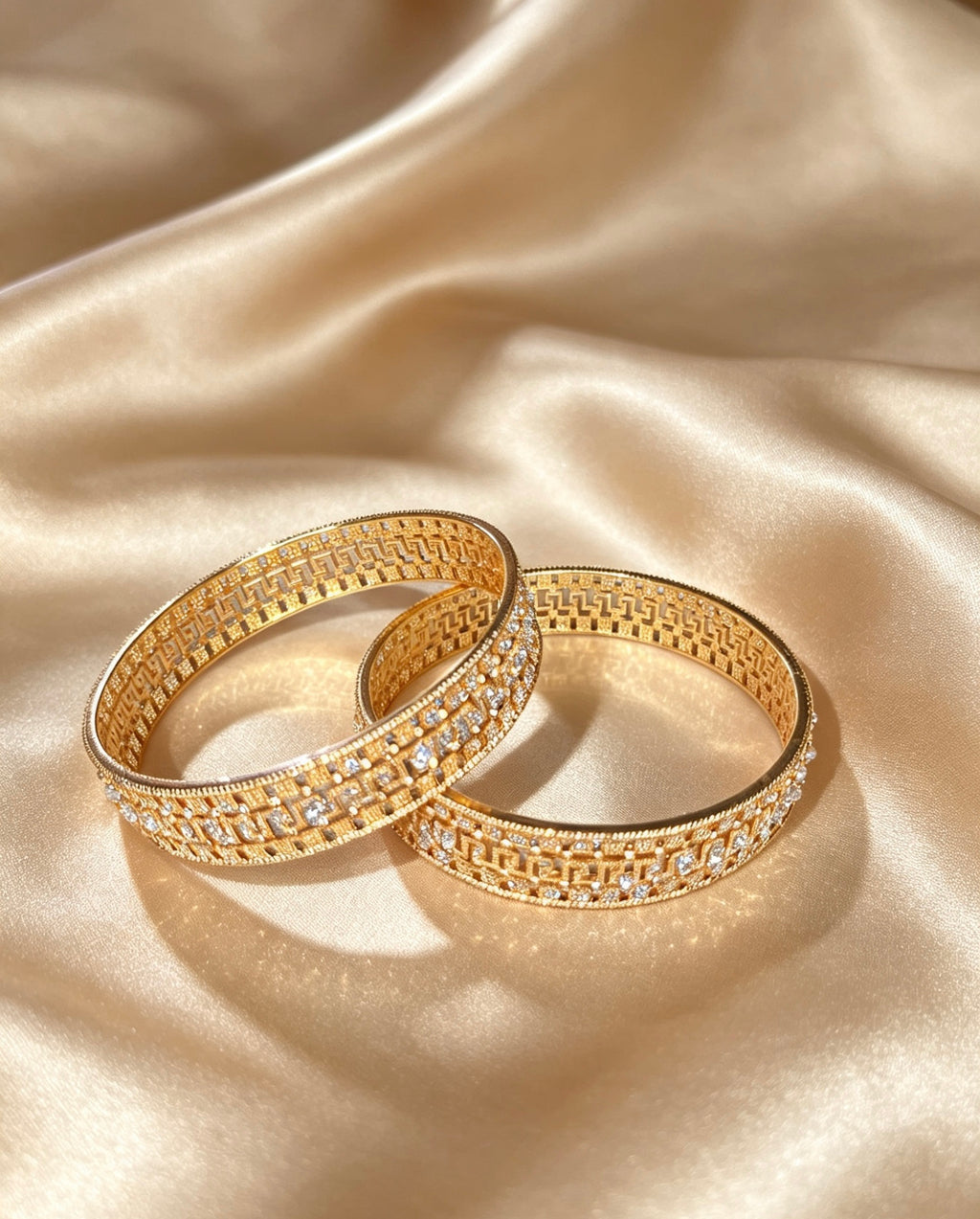 Gold Plated Bangles / Karay