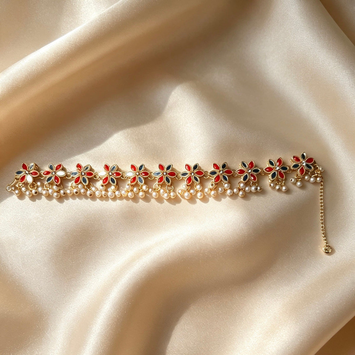 Floral Anklet