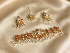 Royal Gardenia Choker Jewellery Set