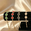 American Diamond 3 Flower Braceletts