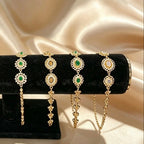 American Diamond Oval Sparkle Bracelets