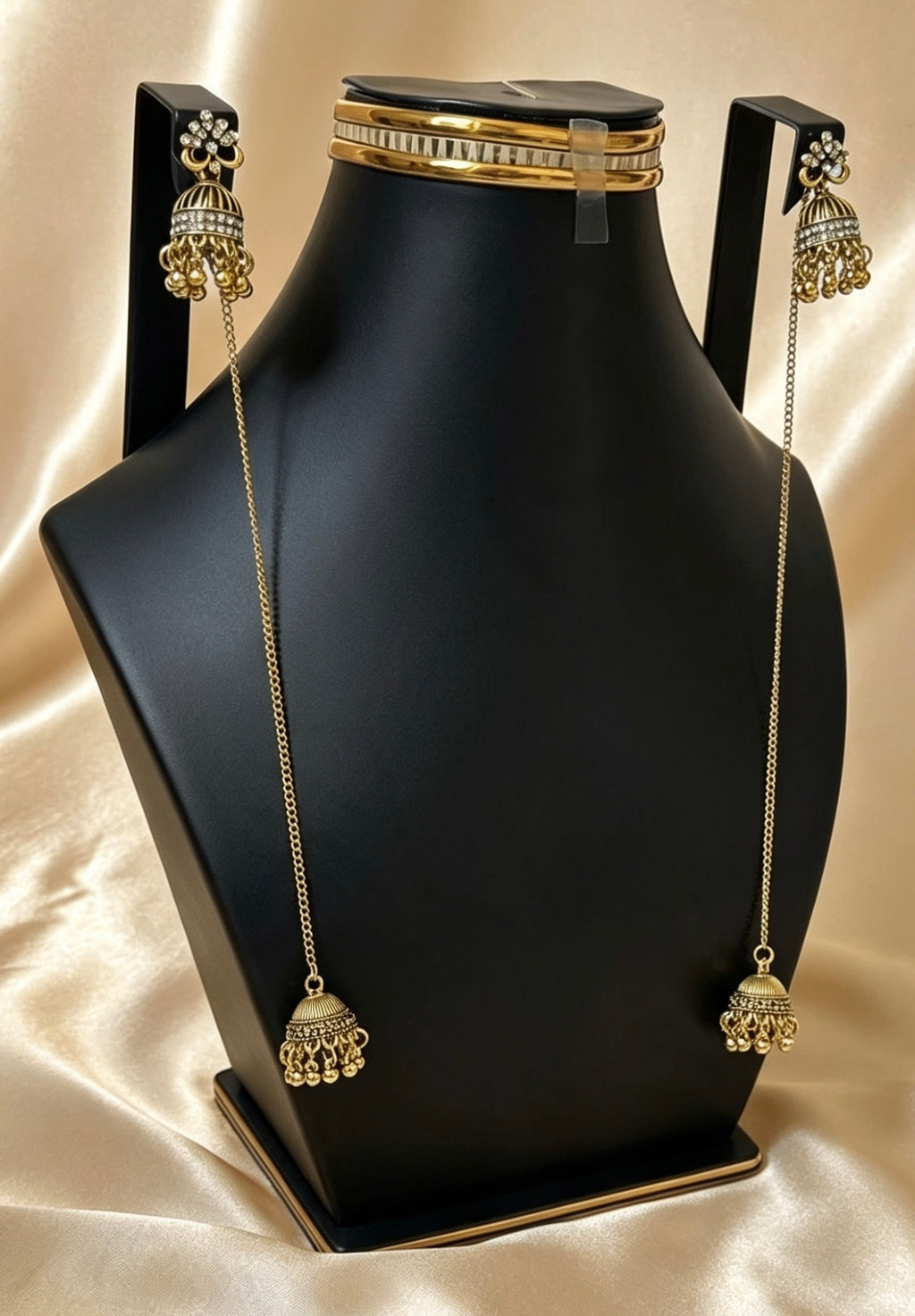 Kashmiri Long Jhumka Earrings