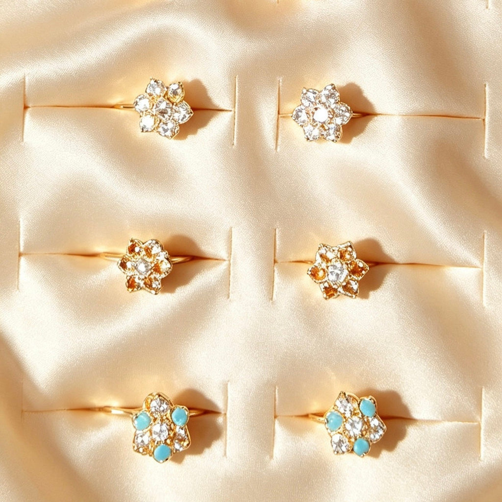 Elegant South Asian Nose Rings