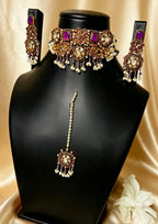 Turkish Royal Amethyst & Twilight Sparkle Jewellery Set
