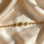 American Diamond 3 Flower Braceletts