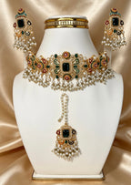 Royal Gardenia Choker Jewellery Set