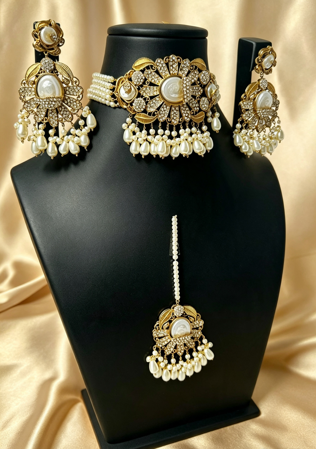 Pearl Majesty Turkish Jewellery Set