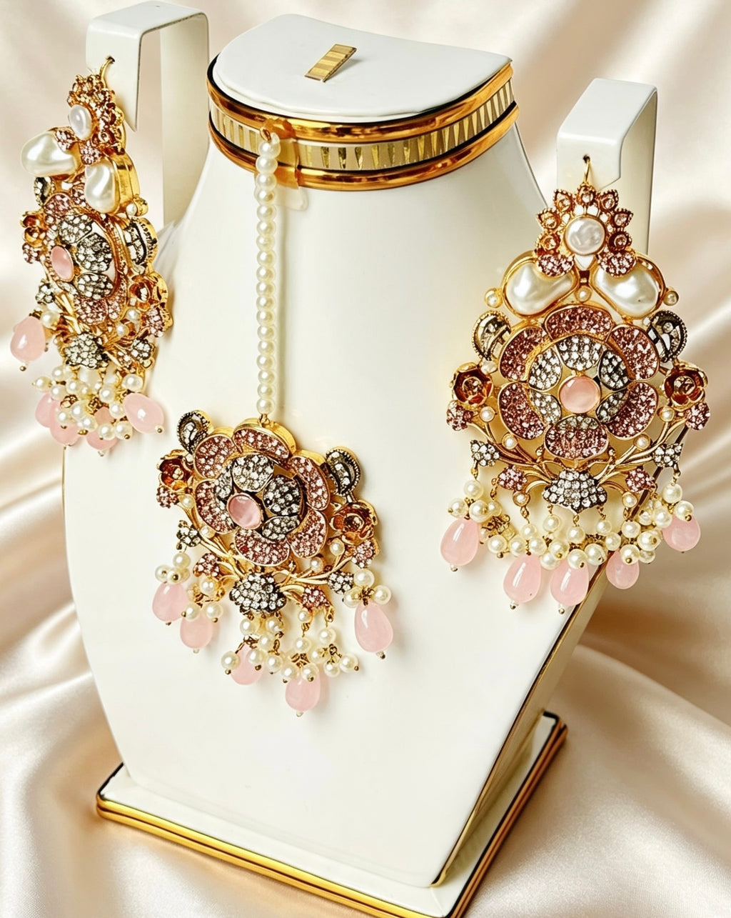Turkish Earrings & Tikka Set