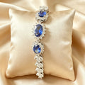 American Diamond Blue Braceletts