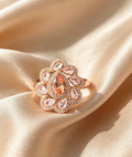 Blossom Gleam Ring  (Adjustable)