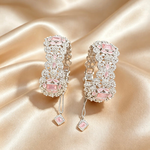 Blush Pink Crystal Openable Kara