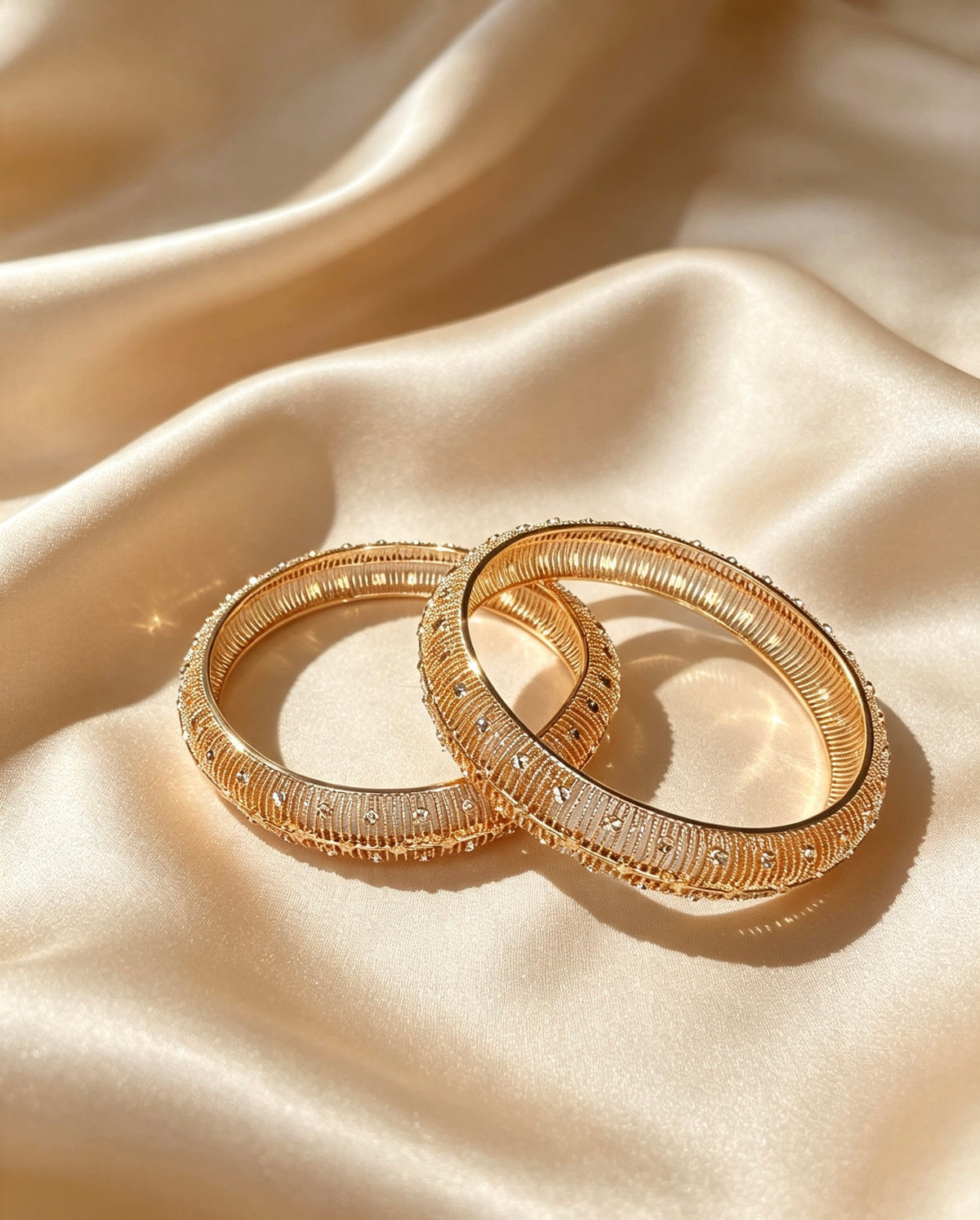 Gold Plated Bangles / Karay