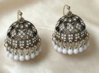Antique Gold Small Jhumkis