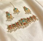 Royal Gardenia Choker Jewellery Set