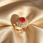 Eclipse Noir Ring   (Adjustable)