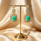 Celadon Radiance Mint & Gold Jewellery Set