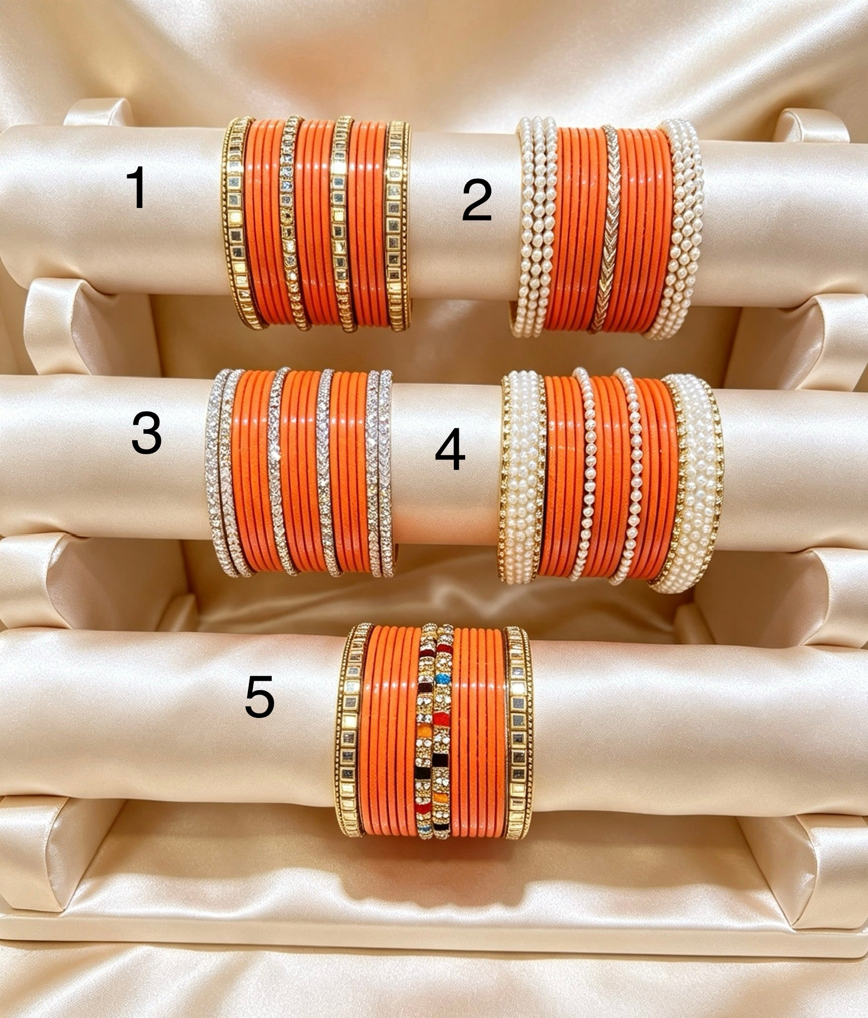 Radiant Statement Bangles 2.6"