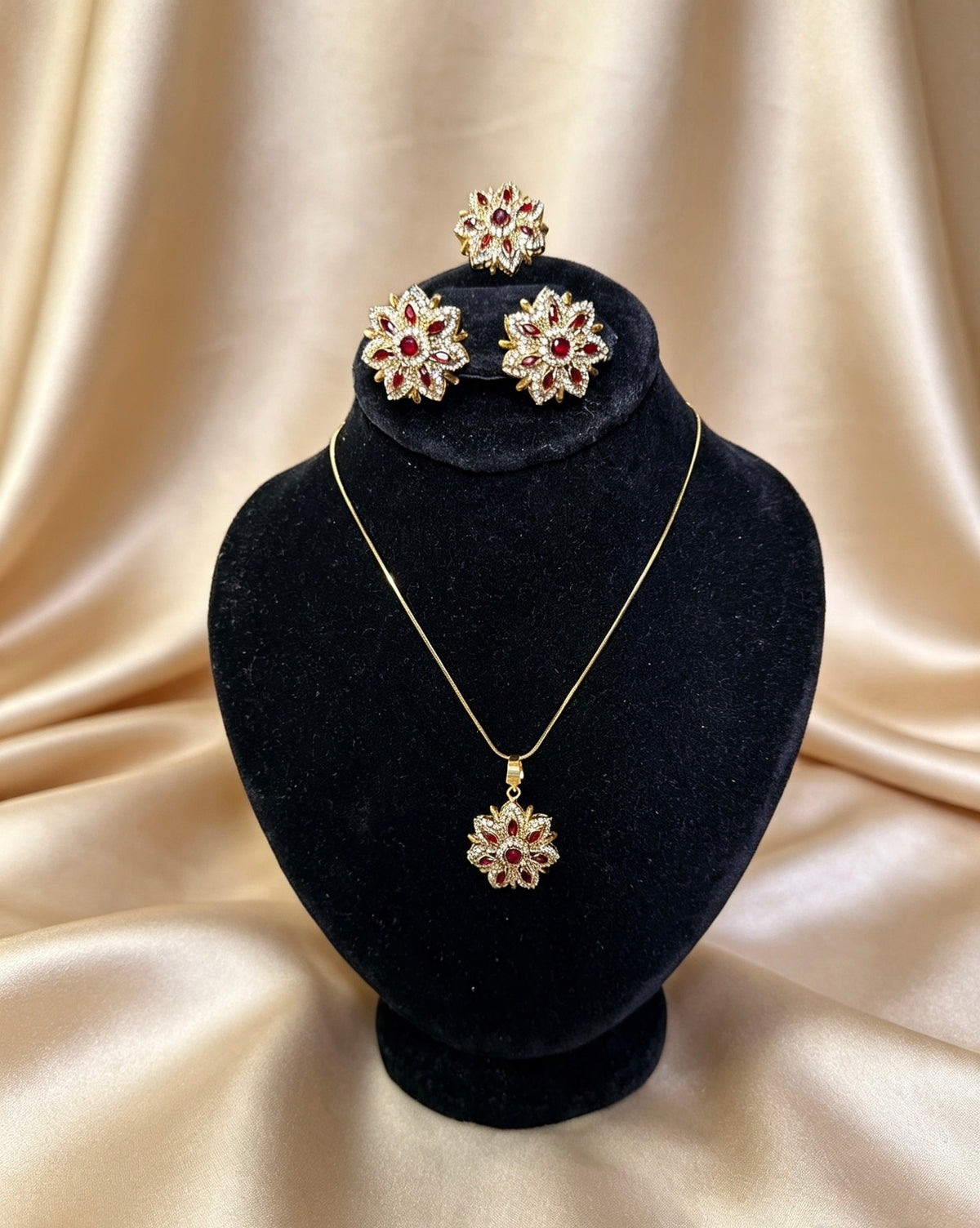 Elegant Earring, Pendant & Ring Sets