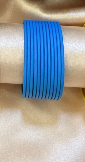 Plain  Matt metal coloured bangles 2.8"