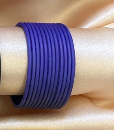 Matte Plain Coloured Bangles   2.8