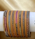 Mustard Statement Bangle Sets.  2.8"