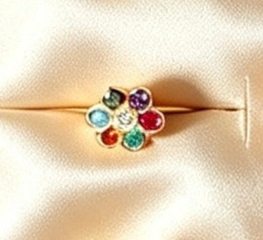 Elegant South Asian Gold Plated Nose Rings