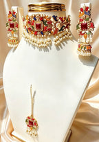 Bright Pink Bridal Set